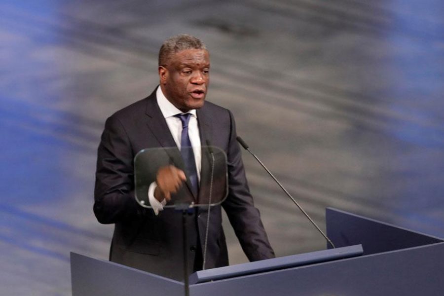 Discours du prix Nobel de la paix 2018, Dr Denis Mukwege