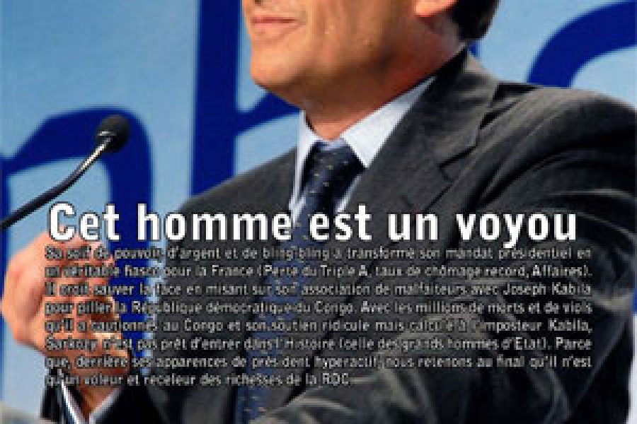 Fiez-vous aux faits/Believe the facts – Sarkozy