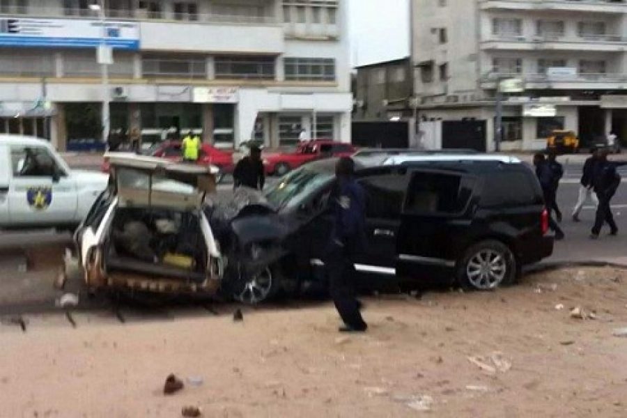 Kinshasa: Ivre mort le fils d’Evariste Boshab a tué 5 personnes sur le boulevard du 30 juin devant l’Agence South African Airways