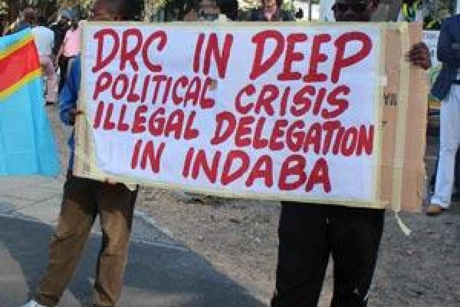 South Africa: Anti-Joseph Kabila protesters urge DRC boycott at Indaba