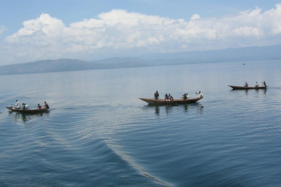 Les eaux troubles du lac Kivu
