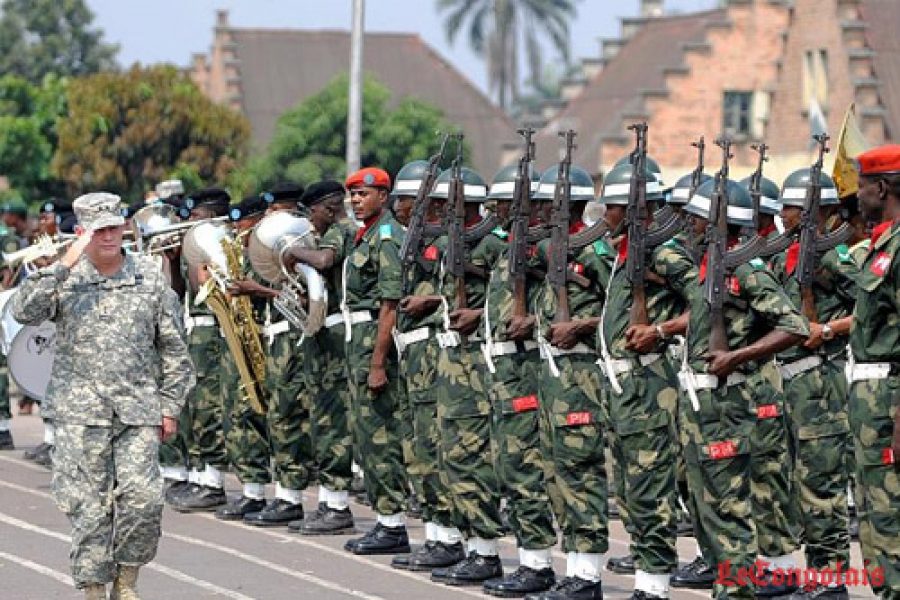 Les Etats-Unis forment un bataillon spécial militaire à Kinshasa