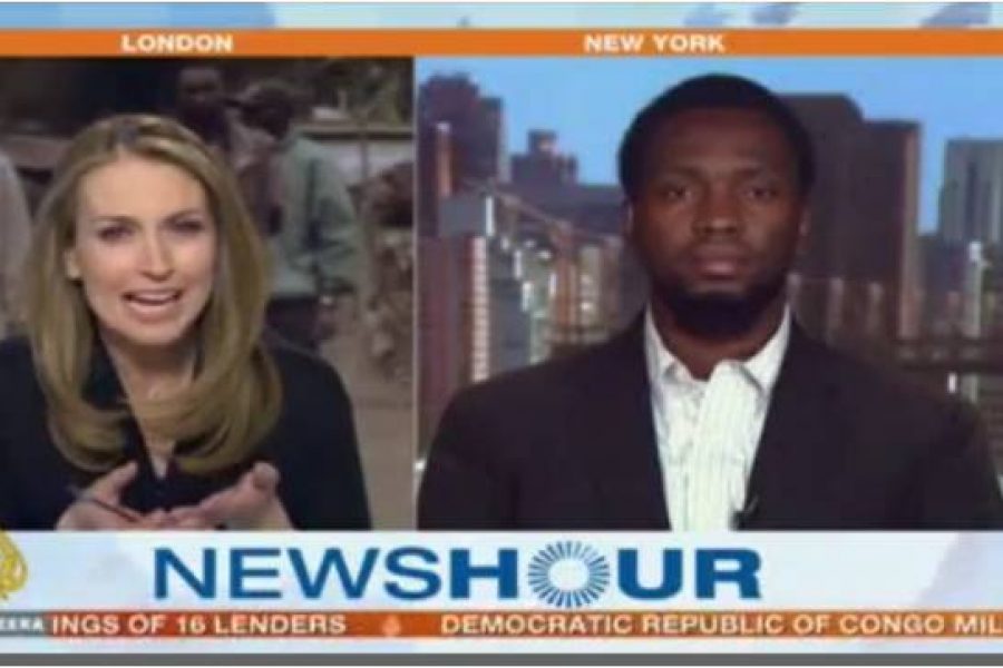 Kambale Musavuli on Al Jazeera’s News Hour – May 18, 2012