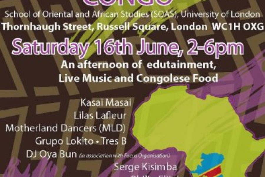 Lisanga! : Celebrate Congo in London, June 16th 2012
