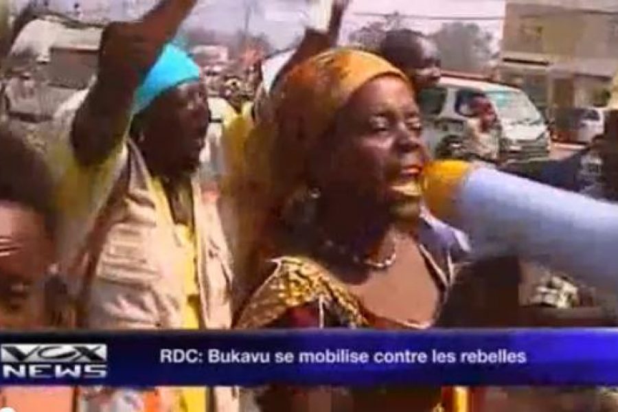 Bukavu : Mobilisation de la société civile