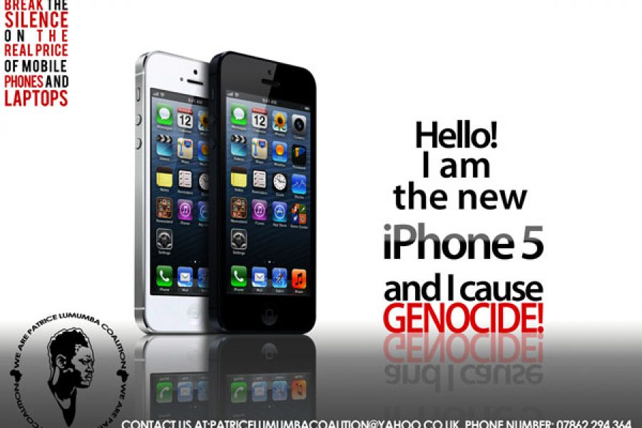 London: Walk against the Congo genocide, december 22th, 2012