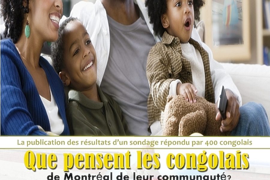 Rencontre – Que pensent les Congolais de Montréal de leur communauté ? – 5 décembre 2015 à Montréal