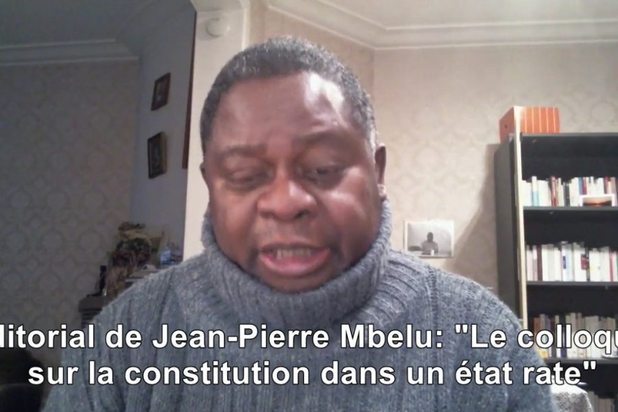 Le colloque sur la constitution congolaise dans un Etat raté