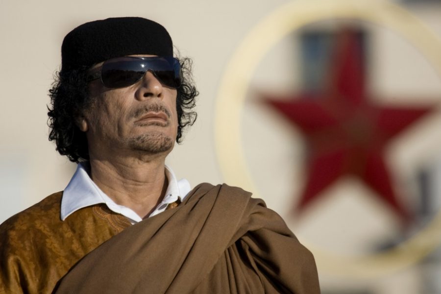 Kadhafi, dictateur et Saddam Hussein, terroriste