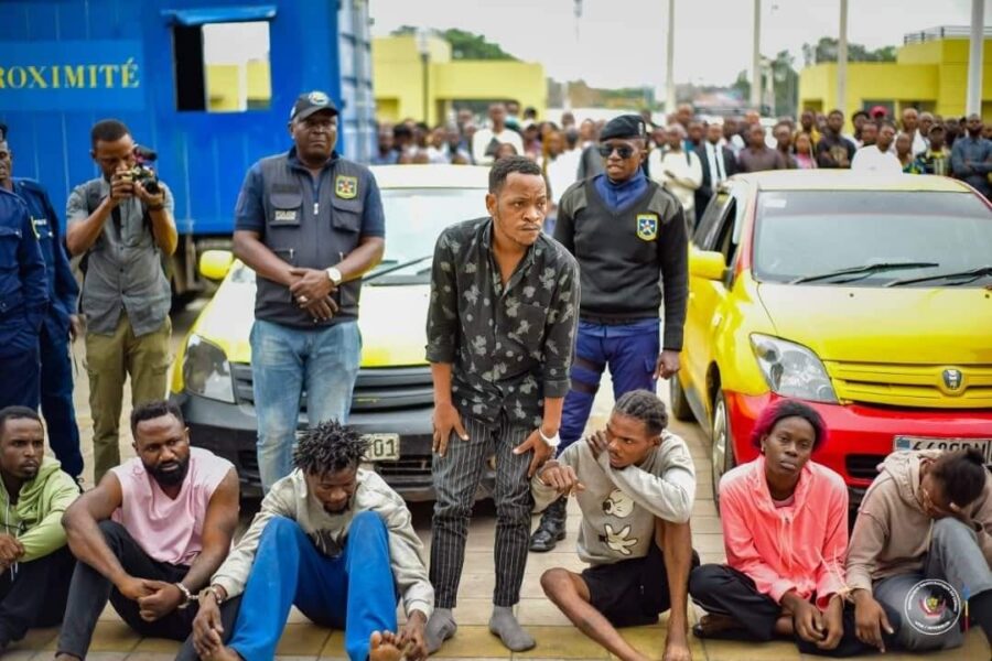 Des criminels kidnappeurs arrêtés à Kinshasa